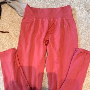 gymshark leggings size s pink